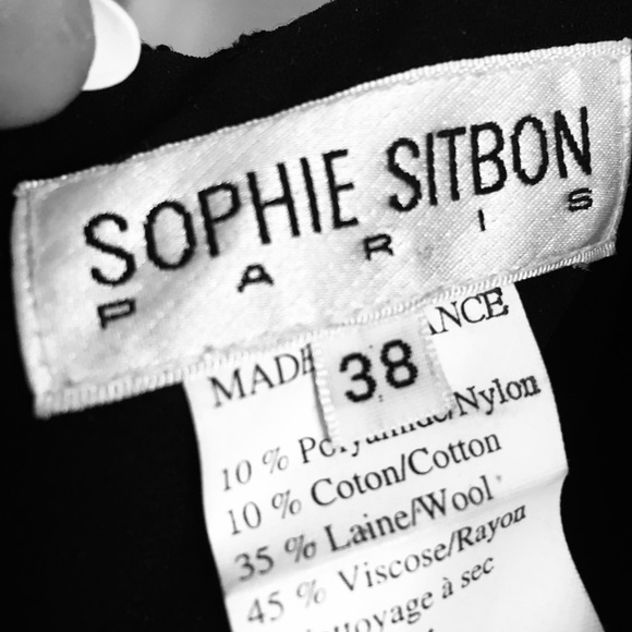 Sophie Sitbon Paris ♥️Long Black Crochet Mermaid Style Long Gorgeous Dress 38 - Picture 8 of 16